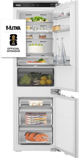 ETNA KCD8178DNF - Koel-vriescombinatie - Energielabel D - 34dB (A) - Metal Tech Cooling - No Frost - Multi-Air Flow - CoolFresh - SmartZone - Super Cool - Fast Freeze - Inverter Compressor - ConnectLife - 252 Liter — thumbnail 1