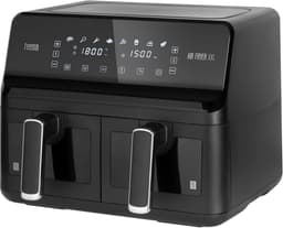 Dubbele Heteluchtfriteuse XXL 2x4L - 2700W met LCD-scherm en 7 Programma's — thumbnail 6