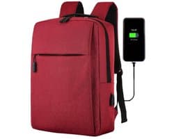 PolkaHome® Laptop Usb Rugzak tot 15.6 Inch, Handbagage Koffer | Handbagage Tas & Rugzak 40x30x13 | Reisrugzak, Schooltas & Reistas | Luchtvaartmaatschappij Goedgekeurd