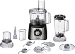 Bosch MCM3501M MultiTalent 3 - Keukenmachine - 800W - Foodprocessor - Zwart/RVS — thumbnail 1