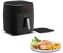 Moulinex AL201810 friteuse Enkel 6,5 l Heteluchtfriteuse Zwart — thumbnail 2