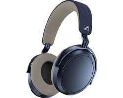 Sennheiser MOMENTUM 4 Wireless - Draadloze over-ear koptelefoon met Noise Cancelling - 60u batterij - Snelladen – 4 Microfoons - Denim