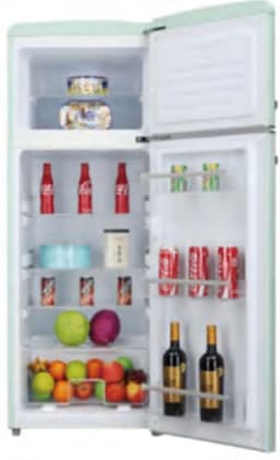 Helvetia Retro Koelvriescombinatie HRDPER206EMG1 - Muntgroen - 144 cm Hoog - 4ster Vriezer - Vintage - 206 Liter — thumbnail 10