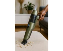 Fameilleur Kruimelzuiger Draadloos – Handstofzuiger 90W – Krachtige Compacte Handstofzuiger Zonder Zak – Met Oplaadstation, Kierenzuiger &Opzetborstel-Auto, Meubels, Bank & Trap-Snoerloos Stofzuiger Klein-handstof zuiger- kruimel dief- kruimel zuiger