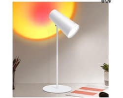 RFWR® Multifunctionele Led-tafellamp met Projectie en Draadloze Leeslamp