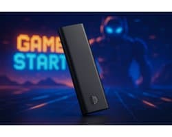 Dutch Wanted Gen2 - SSD Externe Harde Schijf - Snelle writing speed van 450mb p/s - 256GB aan Solide State Opslag - Plug and play - Opslag extern pc of laptop - PS5 SSD - Externe SSD - USB 3.2 - Geschikt voor Gaming op Laptop, PS5, XBOX