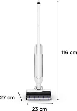 Rowenta X Clean 10 2-in-1 Vloerreiniger - Batterij/Accu Droog en nat Zakloos 200 W Zilver, Wit — thumbnail 2