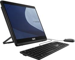 ASUS ExpertCenter E1 AiO E1600WKAT-BMR082W Intel® Celeron® N N4500 39,6 cm (15.6") 1920 x 1080 Pixels Touchscreen All-in-One tablet PC 4 GB DDR4-SDRAM 512 GB SSD Windows 11 Home Wi-Fi 6 (802.11ax) Zwart