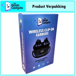 Draadloze oordopjes met oorclip Wit - Sport Oordopjes - Geschikt voor Apple en Android - Bluetooth 5.3 - Draadloze oortje Bluetooth - Sport Oordopjes - Bluetooth Oordopjes - Draadloze Oordopjes - Oortjes Draadloos - In-Ear Oordopjes — thumbnail 5