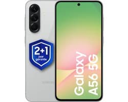 Samsung Galaxy A56 - 5G - 256GB - Awesome Light Gray + 1 jaar extra garantie