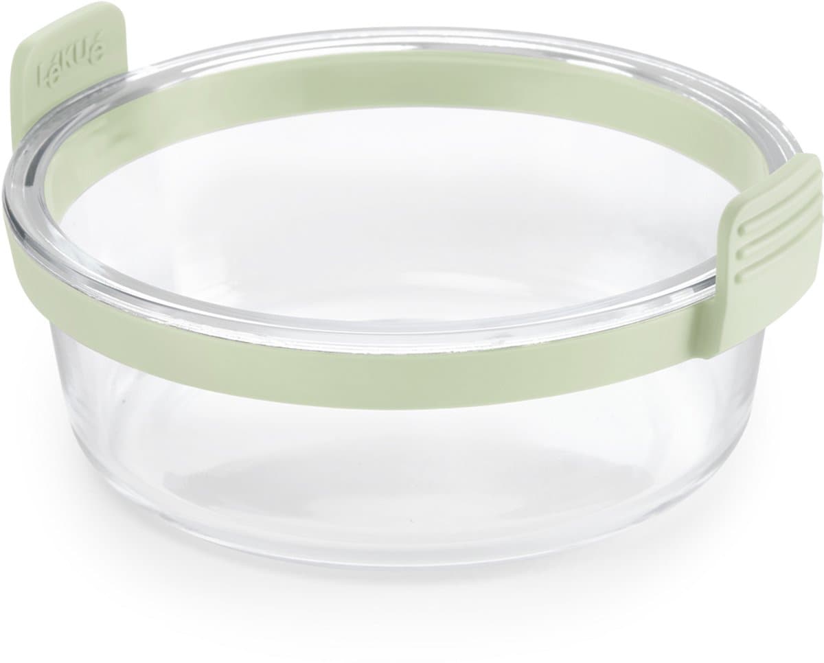 Lékué Airfryer Ovenschaal ø 20 cm - Glas - Transparent — afbeelding 1