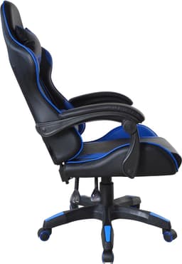 VDD Gaming - Gamestoel - Game Stoel - Gamingstoel - Gamestoel Zwart- Gamestoel Blauw - Bureaustoel - Bureau Stoel - Verstelbaar - Ergonomisch - Max 120 kg — thumbnail 3