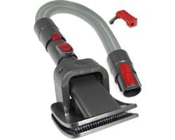 Dparts hondenborstel set geschikt voor Dyson V7 V8 V10 V11 V12 V15 – stofzuiger slickerborstel opzetstuk - voor honden en katten dierenharen vacht - Groom Tool met Trigger Lock