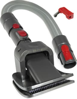 Dparts hondenborstel set geschikt voor Dyson V7 V8 V10 V11 V12 V15 – stofzuiger slickerborstel opzetstuk - voor honden en katten dierenharen vacht - Groom Tool met Trigger Lock — thumbnail 1