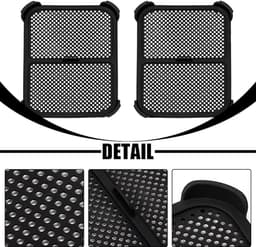 2 stuks Geschikt voor NinjaAF300 airfryer spatscherm airfryer spatscherm olieschild — thumbnail 2