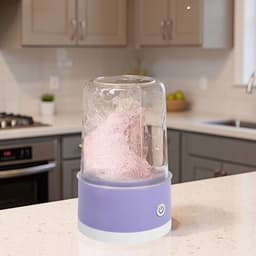 Draagbare wasmachine voor ondergoed - Mini-wasmachine - Krachtige vlekverwijdering - Allround handscrubbing - Geschikt voor appartementen, slaapzalen, hotels en campings — thumbnail 2