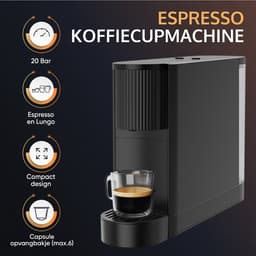 JAP Appliances Capsura + Milky Whirl - Koffiecupmachine met melkopschuimer (Bundel) — thumbnail 2
