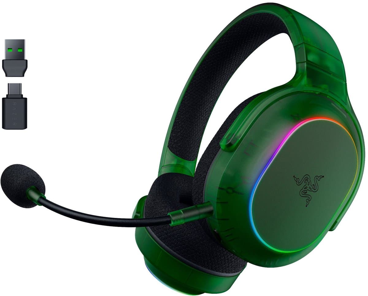 Razer Barracuda X Chroma - Draadloze Gaming Headset - Bluetooth/2.4Ghz - Phantom Green Edition — afbeelding 1
