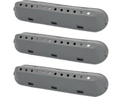 Multaparts® trommelrib set van 3 stuks geschikt voor Ariston / Indesit / Whirlpool | Alternatief voor C00064789, C00268109, C00533119, C00799111, 482000023096 — afbeelding 1
