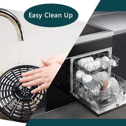Vervangende Antiaanbak Grillpan voor 5QT Airfryer – Crisper Plaat voor diverse merken — thumbnail 10