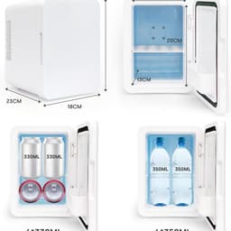 Lexium Mini Fridge for Drinks - Kleine Koelkast - Mini Koelkasten - Minibar - Mini Fridge - Mini Koelkast - Mini Koelkastje - — thumbnail 5