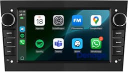 Carplay autoradio geschikt voor Opel Corsa Astra Meriva Zafira | 2001 t/m 2013 | Android 13 | Draadloos Apple Carplay & Android Auto | 2GB + 64GB | Denago | 2001 2002 2003 2004 2005 2006 2007 2008 2009 2010 2011 2012 2013 | Bluetooth & Wifi — thumbnail 2
