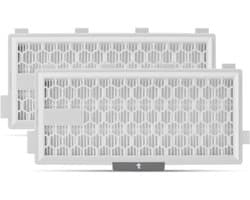 HEPA Airclean Plus 50-filters - 2 stuks geschikt voor Miele Complete C3 Powerline - S8340 stofzuiger - Air Clean SF-HA 50 geschikt voor C2 C3 Compact C1 C2-2 - Supremery 2-pack vervangende onderdelen