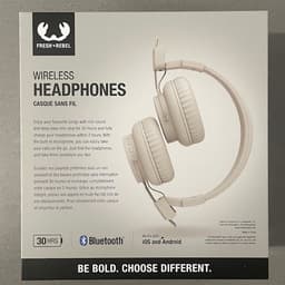 Fresh 'n Rebel Koptelefoon grijs draadloos Bluetooth - Draadloze koptelefoon grijs on ear - 30 uur speeltijd - volledig opgeladen in 2 uur — thumbnail 2