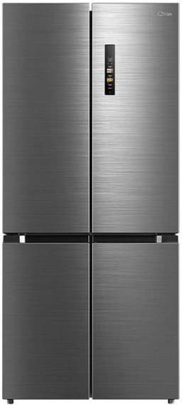 Midea MDRM691FIE46 - Amerikaanse koelkast - Vrijstaand - No Frost - Frans deuren - E label - 306 kWh/jaar - 35 dB - RVS — thumbnail 1