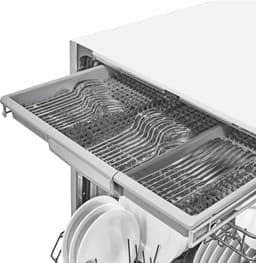 Inventum IVW6060A energiezuinige inbouw vaatwasser - 14 couverts - Volledig integreerbaar - Besteklade-Bestekmand - Stil: 42 dB - 9 programma’s - Max nishoogte 87 cm - Binnenverlichting - Projectie vloer - Extra droog optie - Energielabel A — thumbnail 8
