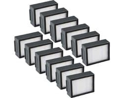 12 stuks Roomba I7-filters-HEPA-filters voor Irobot Roomba I3/I4/I6/I7/I8/E5/E6/E7/J7-hoogwaardige vervangende onderdelen voor robotstofzuigers