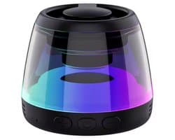 SX-M2 Bluetooth Mini Speaker – Magnetische Telefoonhouder – RGB Lichtshow – Compact & Draagbaar – Tot 5 Uur Speeltijd – IPX4 Spatwaterdicht