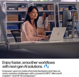 HP EliteBook 6 G1a Next Gen AI PC Copilot+ PC AMD Ryzen AI 5 340 Laptop 35,6 cm (14") WUXGA 24 GB DDR5-SDRAM 512 GB SSD Wi-Fi 6E (802.11ax) Windows 11 Pro Zilver — thumbnail 4