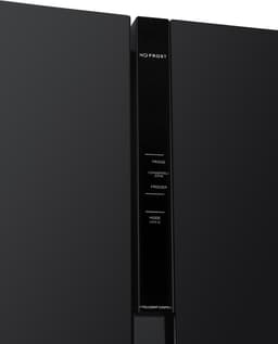 Frilec BONNSBS-680-WS-040CB - Amerikaanse Koelkast - Waterdispenser - No Frost - Energiezuinig C - 5 Jaar Garantie - Supervriezen - 592 Liter - Display - Zwart — thumbnail 5