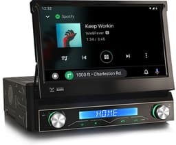 Autoradio klapscherm 1 din met navigatie multimedia - Radio - Navigatie — thumbnail 5