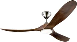 Nivard Plafondventilator - Met Verlichting - Plafond Ventilator - Met Lamp - Plafonniere Met Ventilator - Met Licht - Stijl B - 150cm — thumbnail 3