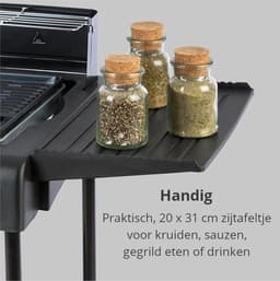 Elektrische barbecue - BBQ - Barbecue - Grill - Uitklapbare barbecue - Grillplaat - Oven - BBQ - PRO LINE - LIMITED EDITION — thumbnail 5