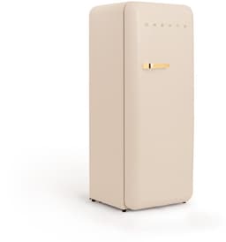 CREATE - Koelkast in retrostijl - Zand - Handvat Goud - FRIDGE RETRO 281L — thumbnail 7