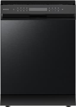 【Vakantiegeld Coupon Deal】Wiggo 60cm Full-size Freestanding Dishwasher Dark Inox Energy B — thumbnail 1