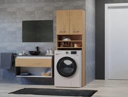 MKSS® Wasmachine Kast - Ombouw - Verhoger - Meubel — thumbnail 4