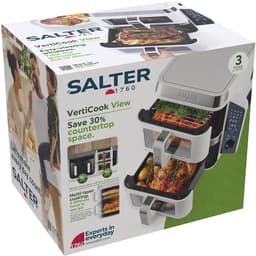 Salter VertiCook View Air Fryer | Kook op 4 niveaus | 9L capaciteit — thumbnail 3