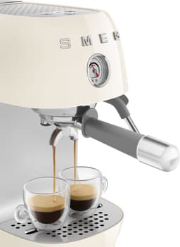 SMEG ECF03CREU - Handmatige espressomachine - Cold Brew - Crème — thumbnail 4