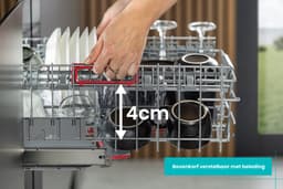 ETNA VW942HN - Inbouw vaatwasser XXL - 60 cm - Flexibele besteklade - Sleepscharnier - Koolborstelloze motor - Zuinig en Stil - Intensieve Zone - Nachtprogramma — thumbnail 13