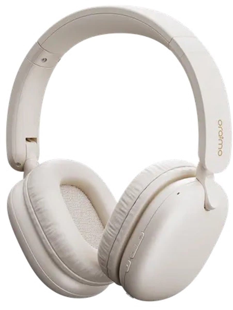 oraimo BoomPop Lite – Draadloze Koptelefoon – 65u Batterij – ENC Microfoon – Gaming Mode - Wit — afbeelding 1