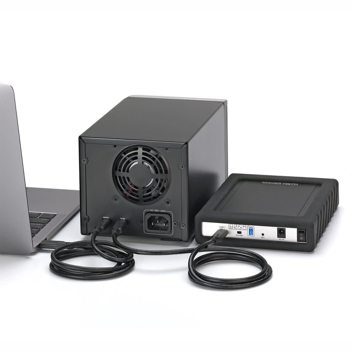 Oyen Digital Mobius 2C RAID 2-Bay USB-C HDD - 60TB — afbeelding 1