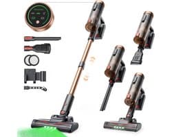 Proscenic P11 Ultra - Steelstofzuiger Draadloos - 550W - 55Kpa - 55 minuten - Ultralicht - 1,2 L Stofbak - Snoerloze Stofzuiger