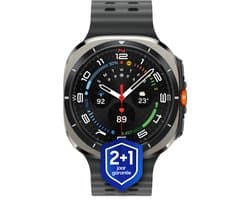 Samsung Galaxy Watch Ultra (2025) - Smartwatch - 47mm - E-simkaart - Titanium Zilverkleurig + 1 jaar extra garantie