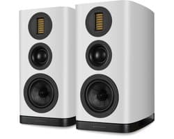 Wharfedale EVO 5.2 Boekenplank Speakers - Hifi Stereo Set - Passieve Speaker - 3-Weg Luidsprekers - Wit