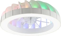 Brilliant Fanora - Plafondventilator - Met verlichting - LED 30W - 2700K-6500K - Dimbaar - Wit - Zeer stil — thumbnail 1