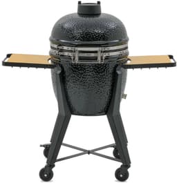 Monolith TWO.55 (Classic) Kamado BBQ Starterset – Inclusief Stalen Onderstel – Ø44 cm Grillrooster – Met SGS-systeem, Deflectorstenen, Aslade, Chip Feeder en Accessoires – Zwart — thumbnail 5